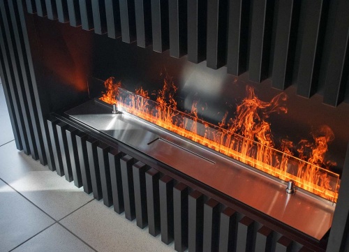 Электроочаг Schönes Feuer 3D FireLine 800 со стальной крышкой в Череповце