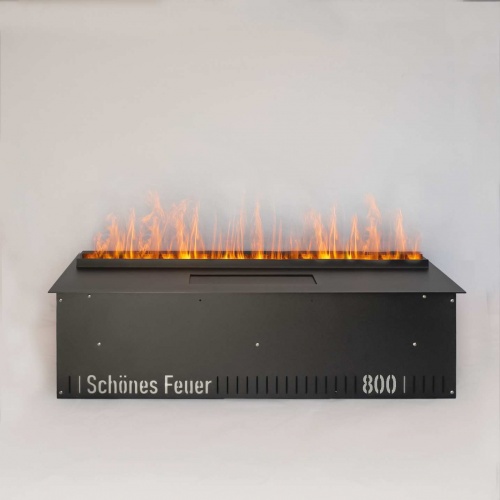 Электроочаг Schönes Feuer 3D FireLine 800 Pro со стальной крышкой в Череповце