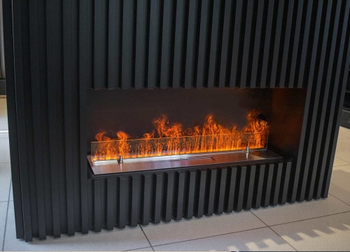Электроочаг Schönes Feuer 3D FireLine 600 со стальной крышкой в Череповце