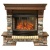 Каминокомплект InterFlame Экстер Rock Beige/Black (темный дуб)+Panoramic 25 в Череповце