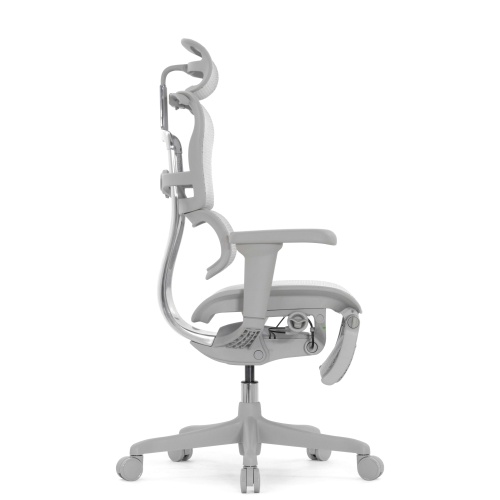 Ортопедическое кресло Falto Comfort Ergohuman Ultra Footrest Серое