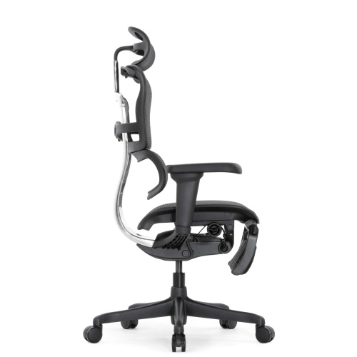 Ортопедическое кресло Falto Comfort Ergohuman Ultra Footrest Черное